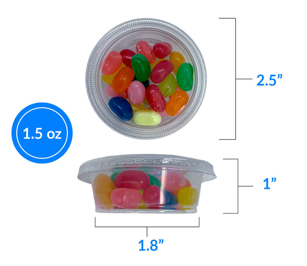 1.5 oz. Portion Cups (250 Count or 500 Count)