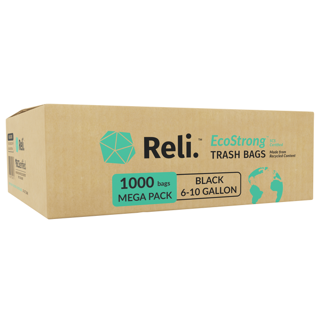 Reli. SuperValue Trash Bags 13 Gallon, 1000 Count