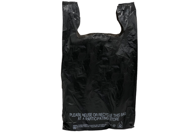 Stylish Black Tote Bag Mockup