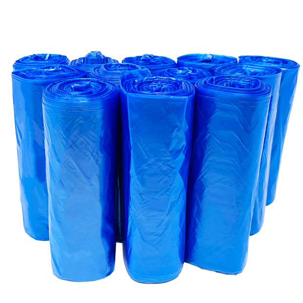 Husky Frost Blue 4-Gallon Trash Bags - 60 ct