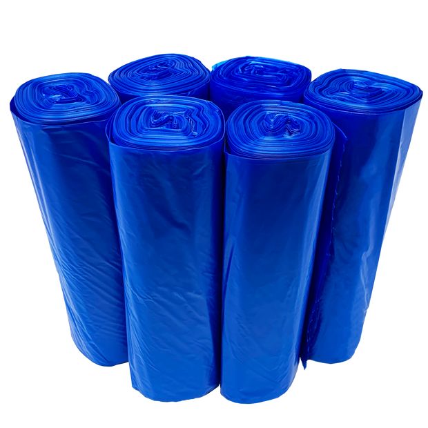 Reli. Supervalue 33 Gallon Recycling Bags (240 Count, Bulk) Blue Trash Bags 30 Gallon - 33 Gallon Garbage Bags, Blue