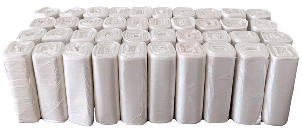 Reli. 2-4 Gallon Trash Bags Drawstring | 250 Count | 18x 20 | Small  Garbage Bags 4 Gallon - Drawstring Handles | White Trash Can Liners 2  Gallon - 3
