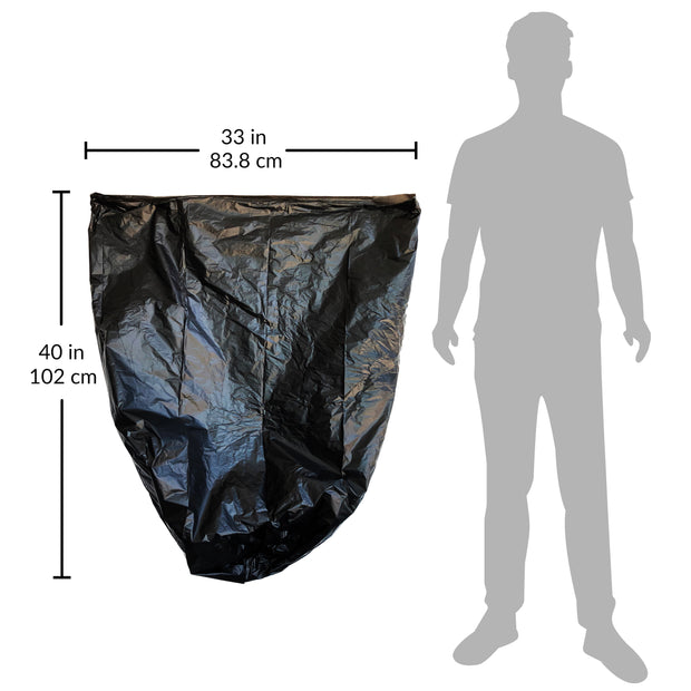 QPC797V Reli. Biodegradable 33 Gallon Trash Bags (100 Count Bulk